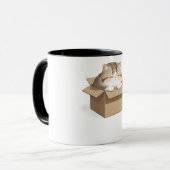 Cat in the Box マグカップ (正面左)