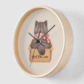 Cat in The Box 壁時計 (傾斜)