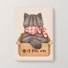 Cat in The Box 缶バッジ