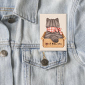 Cat in The Box 缶バッジ (インサイチュ)