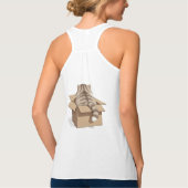 Cat in the Box Shirt タンクトップ (裏面)