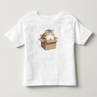 Cat in the Box Shirt トドラーTシャツ