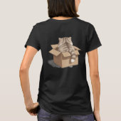 Cat in the Box Shirt Tシャツ (裏面)