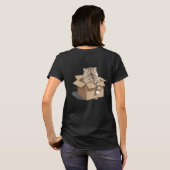 Cat in the Box Shirt Tシャツ (裏面フル)