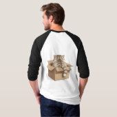 Cat in the Box Shirt Tシャツ (裏面フル)