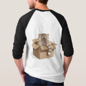 Cat in the Box Shirt Tシャツ (裏面)