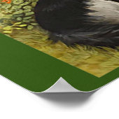 Cat in the Garden by Louis Wain Card ポスター (角)