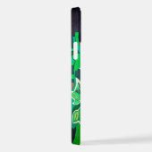 Cat in the garden iPhoneケース (右側面)