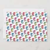 Cat in the Hat Birth Announcement – 写真 招待状 (裏面)