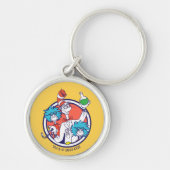 Cat in the Hat & Lab Tech One Lab Tech Two キーホルダー (正面)