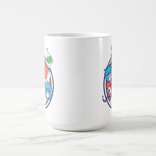 Cat in the Hat & Lab Tech One Lab Tech Two コーヒーマグカップ (中央)