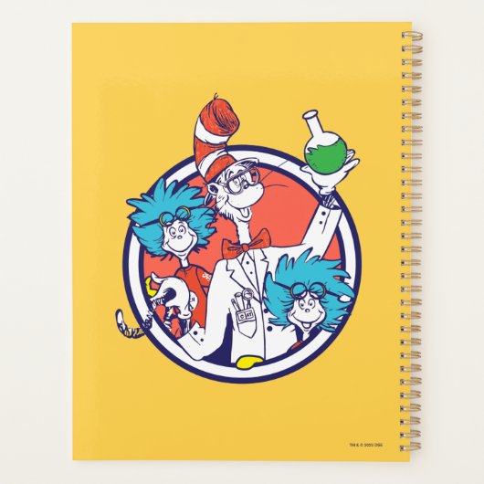 Cat in the Hat & Lab Tech One Lab Tech Two プランナー手帳 (裏面)