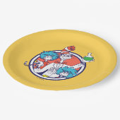 Cat in the Hat & Lab Tech One Lab Tech Two ペーパープレート (アングル)