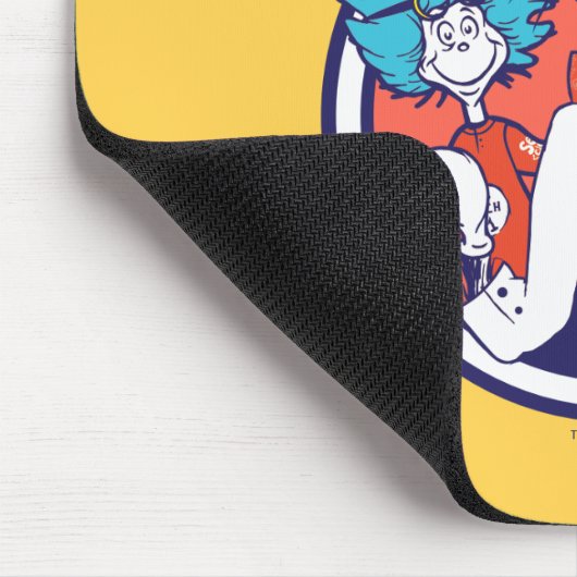 Cat in the Hat & Lab Tech One Lab Tech Two マウスパッド (コーナー)