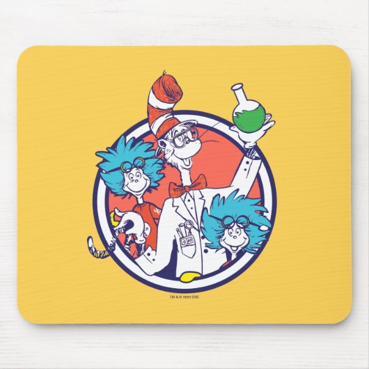 Cat in the Hat & Lab Tech One Lab Tech Two マウスパッド (正面)
