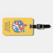 Cat in the Hat & Lab Tech One Lab Tech Two ラゲッジタグ (正面横)