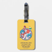 Cat in the Hat & Lab Tech One Lab Tech Two ラゲッジタグ (裏面縦)