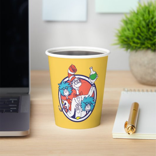 Cat in the Hat & Lab Tech One Lab Tech Two 紙コップ (インサイチュ)