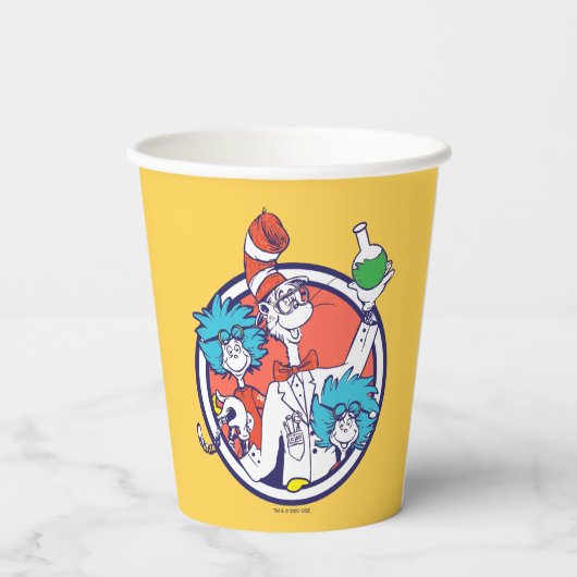 Cat in the Hat & Lab Tech One Lab Tech Two 紙コップ (裏面)