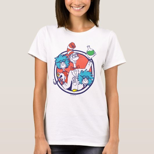 Cat in the Hat & Lab Tech One Lab Tech Two Tシャツ (正面)