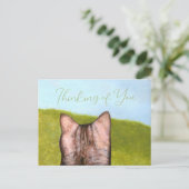 Cat in the Window  ポストカード (スタンド正面)