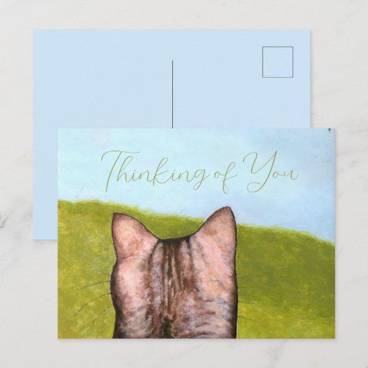 Cat in the Window  ポストカード (正面/裏面)