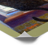 Cat in the Window by Lora Shelley ポスター (角)