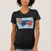 Cat In Uncle Sam Suit Tシャツ (正面)