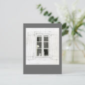 Cat in Windowポストカード ポストカード (スタンド正面)