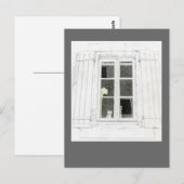 Cat in Windowポストカード ポストカード (正面/裏面)