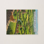 Cat in Worcestershire England Travel ジグソーパズル (横)