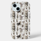 Cat iPhone 15お洒落ケース Case-Mate iPhoneケース (裏面)