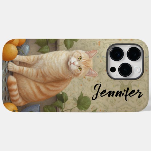 Cat iPhone / iPadケース Case-Mate iPhoneケース (裏面 (横))