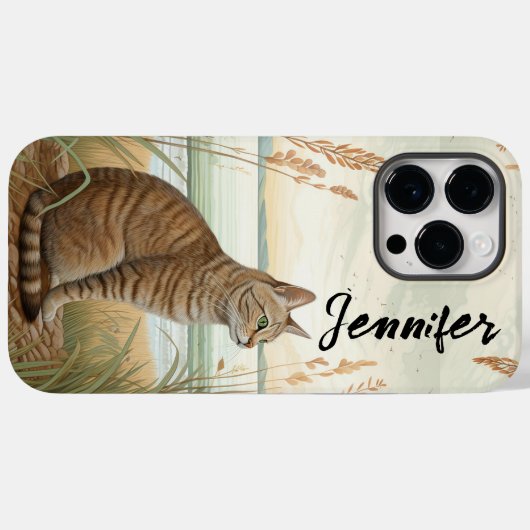Cat iPhone / iPadケース Case-Mate iPhoneケース (裏面 (横))
