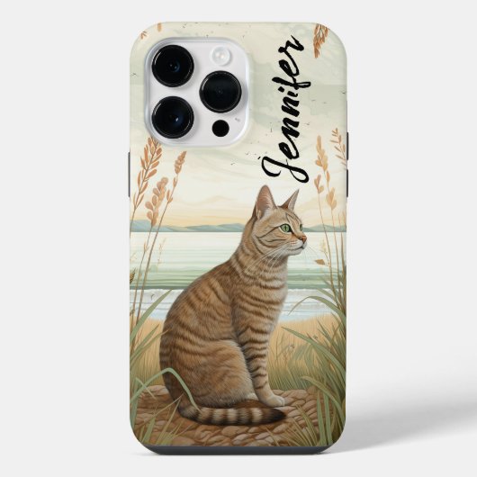 Cat iPhone / iPadケース iPhoneケース (裏面)