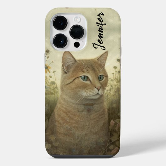 Cat iPhone / iPadケース iPhoneケース (裏面)