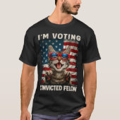 Cat I's Voting Ferenced Felon Tシャツ (正面)