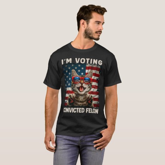 Cat I's Voting Ferenced Felon Tシャツ (正面フル)