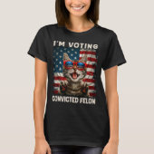Cat I's Voting Ferenced Felon Tシャツ (正面)