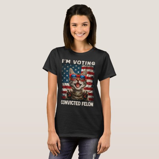 Cat I's Voting Ferenced Felon Tシャツ (正面フル)