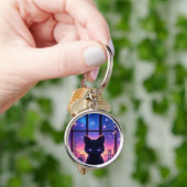 Cat keychain  キーホルダー (手)