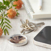 Cat keychain キーホルダー (側面)