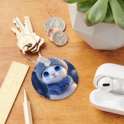 cat Keychain キーホルダー (デスク)