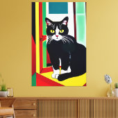 Cat/Kitten Canvas Print キャンバスプリント (インサイチュ (リビング))