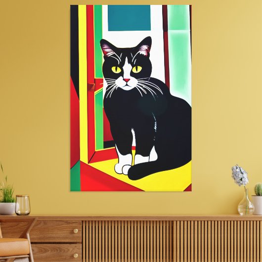 Cat/Kitten Canvas Print キャンバスプリント (インサイチュ (リビング))