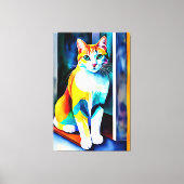 Cat/Kitten Canvas Print キャンバスプリント (正面)
