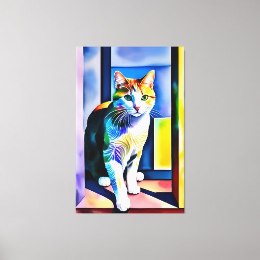 Cat/Kitten Canvas Print キャンバスプリント (正面)