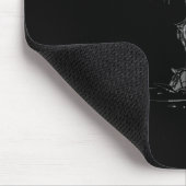 Cat Kitten Did I Roll My Eyes Out Loud Funny Sarca マウスパッド (コーナー)