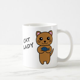 CAT LADY オリジナル コーヒーマグ コーヒーマグカップ