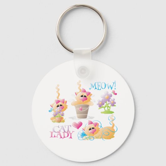 Cat Lady キーホルダー (裏面)
